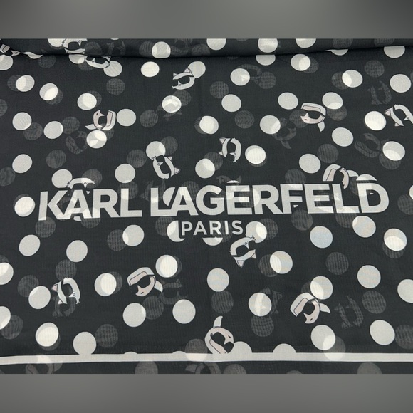 Karl Lagerfeld Scarf One Size - Picture 2 of 3